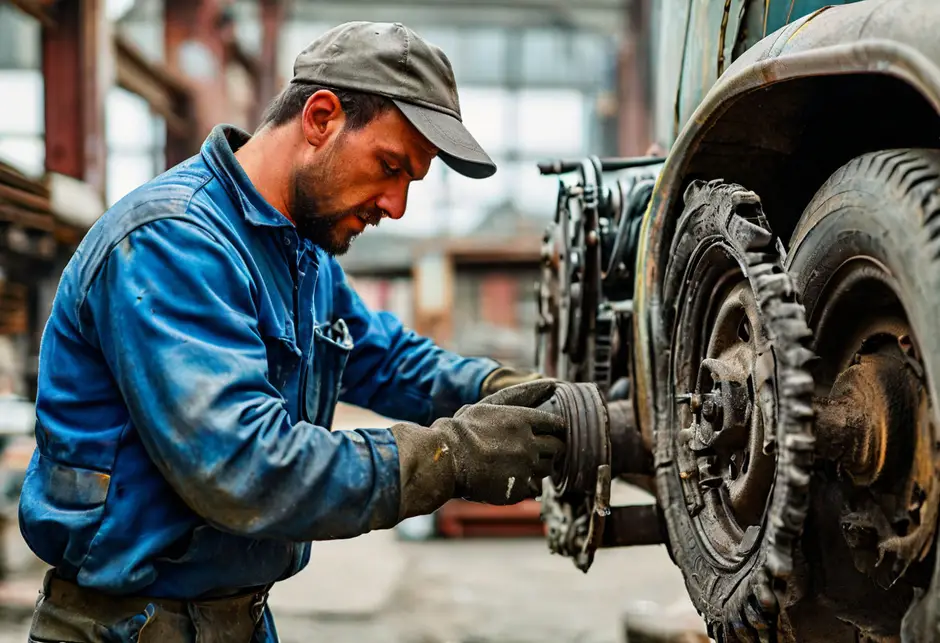 Замена сальника полуоси заднего моста ГАЗ Газель