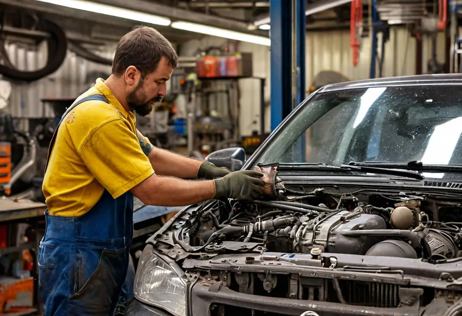 Снятие/установка расширительного бачка ГАЗ Газель