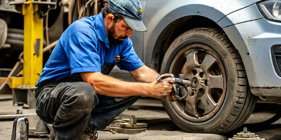 Замена шпильки колеса ГАЗ Газель