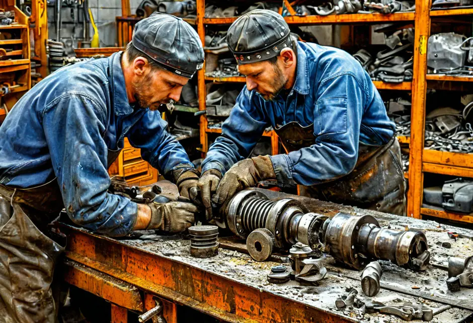 Снятие и установка подвесного подшипника кардана ГАЗ Газель