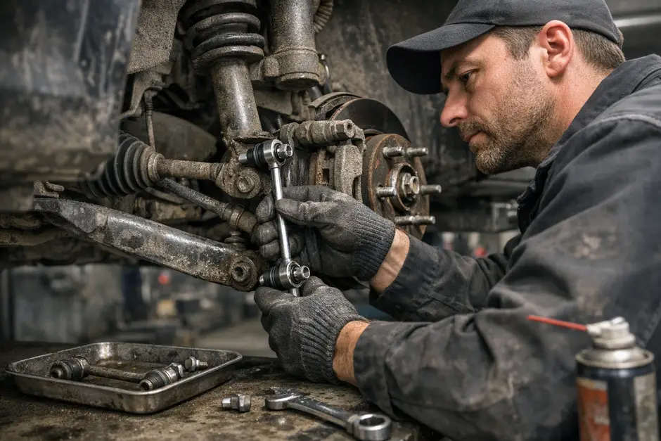 Замена стойки стабилизатора GAZ Gazel