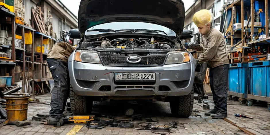 Замена масла ДВС и масляного фильтра GAZ Gazel