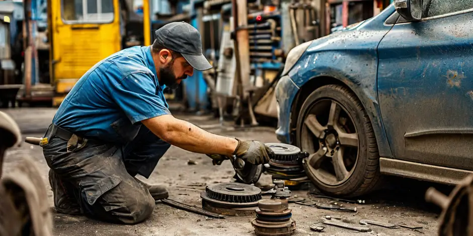 Замена комплекта передних тормозных колодок ГАЗ Газель