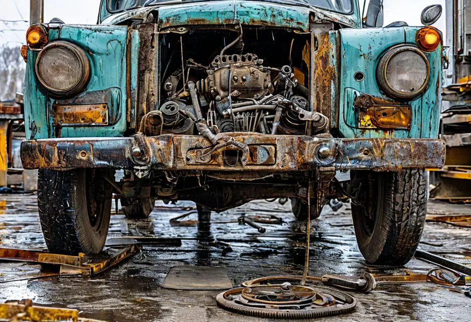 Снятие/установка задней рессоры ГАЗ Газель