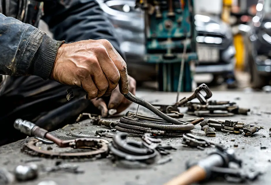 Замена троса ручного тормоза ГАЗ Газель