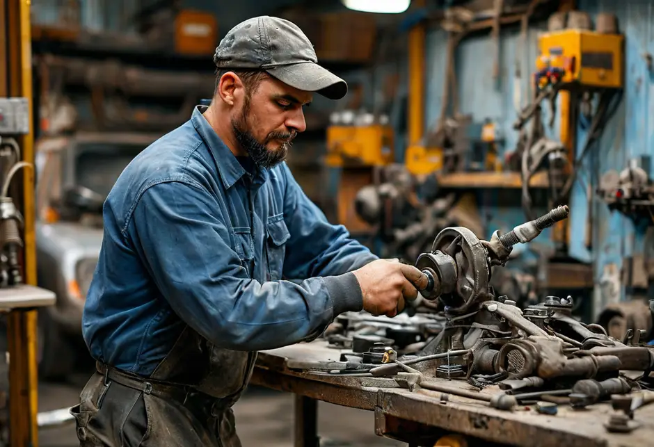 Замена рулевой тяги ГАЗ Газель